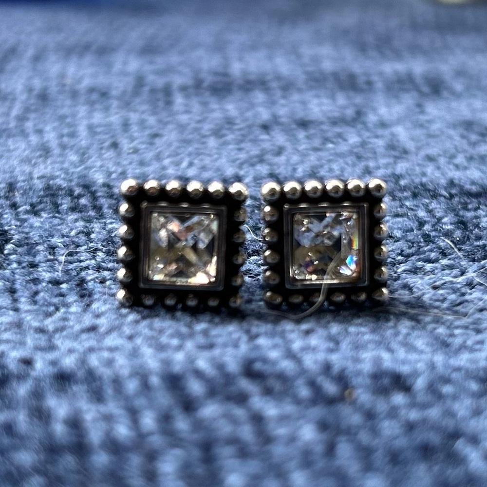 Brighton Crystal Stud Earrings